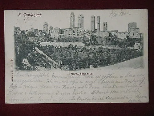 SAN GIMIGNANO PANORAMA “900 VIAGGIATA #6817