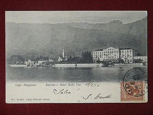 BAVENO HOTEL BELLE VUE “900 VIAGGIATA #7067
