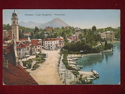 PALLANZA PANORAMA NON VIAGGIATA #7090