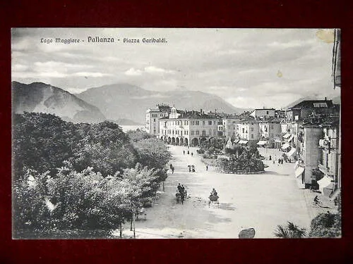 PALLANZA PIAZZA GARIBALDI “900 VIAGGIATA #7080