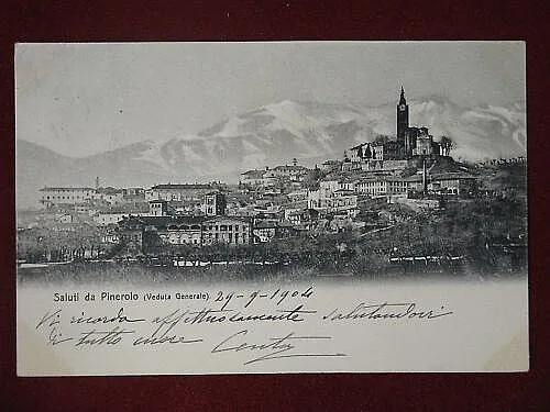 PINEROLO PANORAMA “900 VIAGGIATA #7216