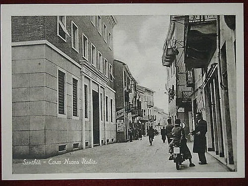 SANTHIA CORSO NUOVA ITALIA NON VIAGGIATA #7226