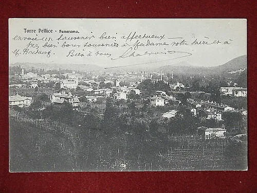 TORRE PELLICE PANORAMA “900 VIAGGIATA #7220