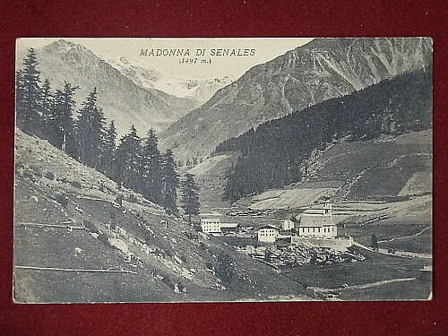 MADONNA DI SENALES PANORAMA ANNI 30 VIAGGIATA #7331
