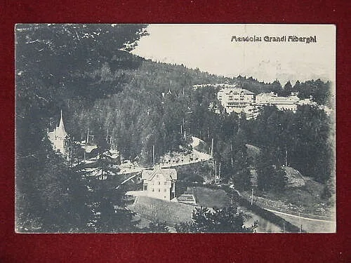 MENDOLA ALBERGHI ANNI 20 VIAGGIATA #7332