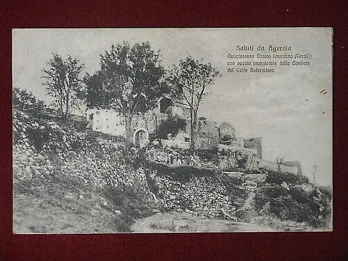 SALUTI DA AGEROLA ANNI 20 VIAGGIATA #6846