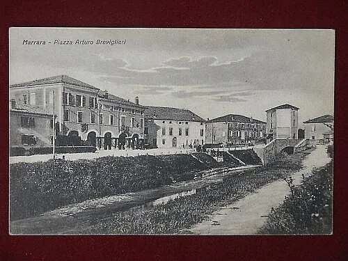 MARRARA PIAZZA BREVIGLIERI ANNI 30 VIAGGIATA #5508