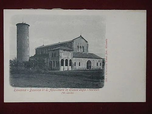 RAVENNA BASILICA S. APOLLINARE NON VIAGGIATA #5534