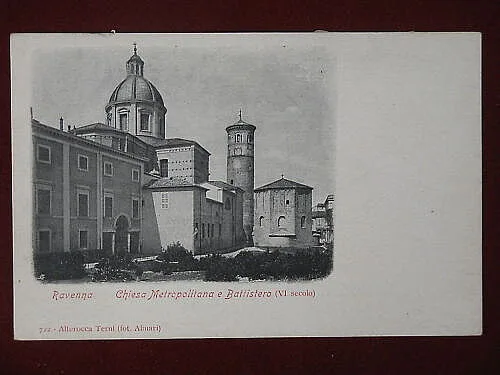 RAVENNA CHIESA METROPOLITANA NON VIAGGIATA #5536