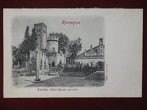 RAVENNA HOTEL BYRON NON VIAGGIATA #5535