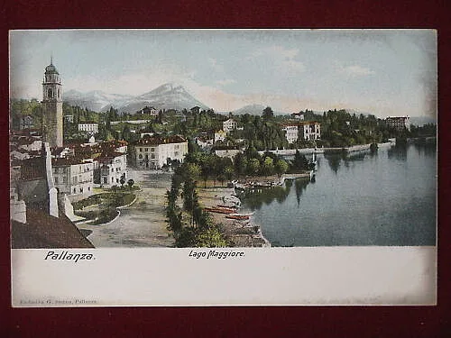 PALLANZA PANORAMA NON VIAGGIATA #3759