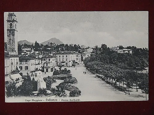 PALLANZA PIAZZA GARIBALDI NON VIAGGIATA #5616