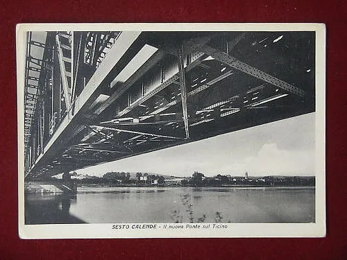 SESTO CALENDE PONTE SUL TICINO VIAGGIATA #5530
