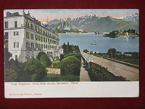 STRESA GRAND HOTEL BORROMEES “900 VIAGGIATA #5486