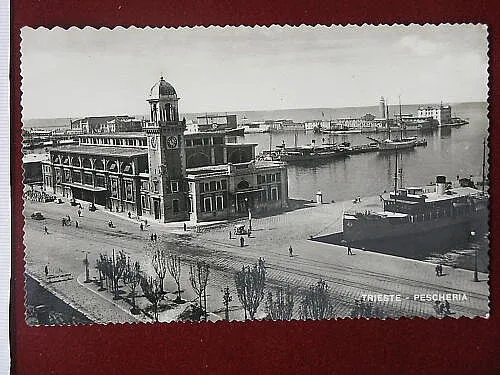 TRIESTE Pescheria no viaggiata anni 40 #5697