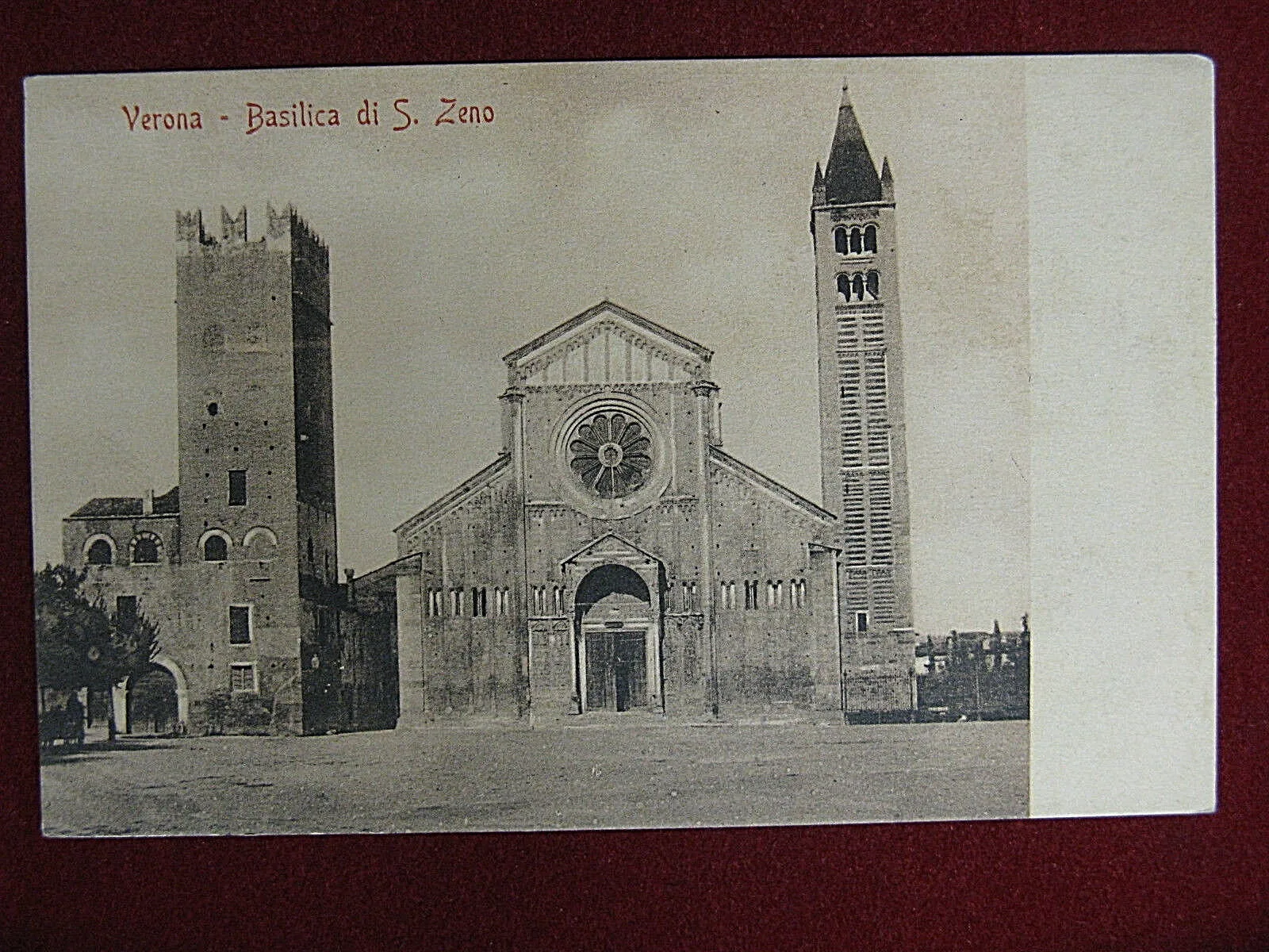 Verona Basilica di S. Zeno anni 10/20 non viaggiata #12032
