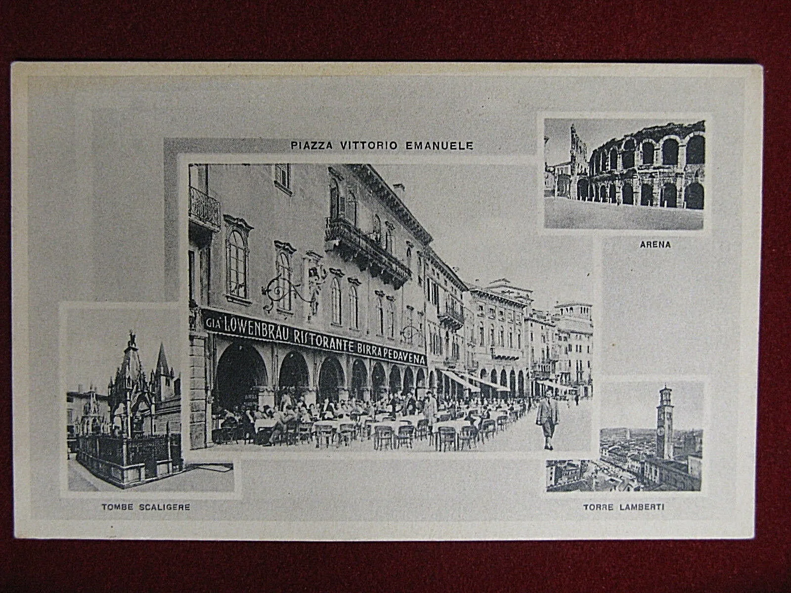 Verona Varie Vedute anni 40/50 non viaggiata #12037