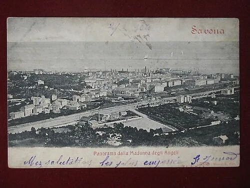 SAVONA PANORAMA VIAGGIATA #6321