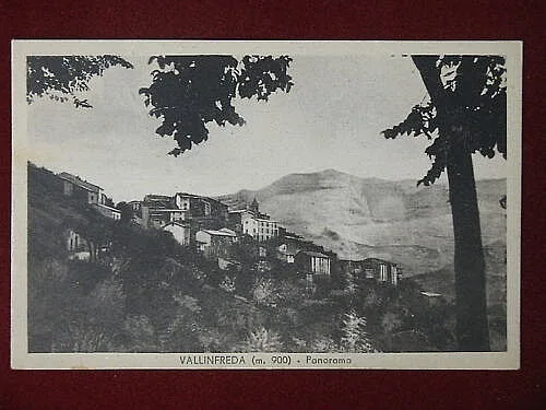 VALLINFREDA PANORAMA ANNI 40 VIAGGIATA #6398