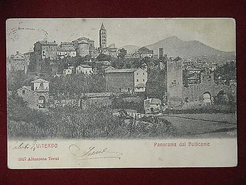VITERBO PANORAMA “900 VIAGGIATA #6385