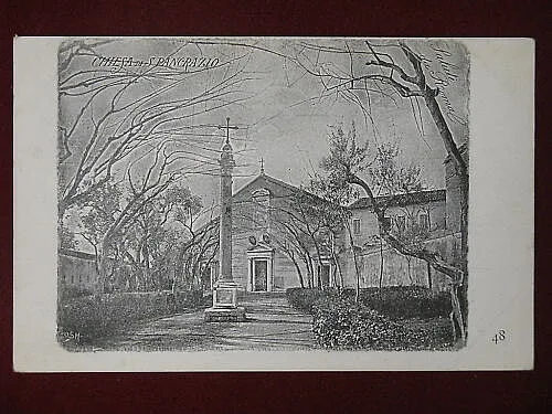 ROMA CHIESA SAN PANCRAZIO NON VIAGGIATA #6429