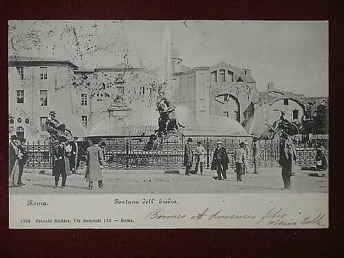 ROMA FONTANA DELL’ISEDRA “900 VIAGGIATA #6434
