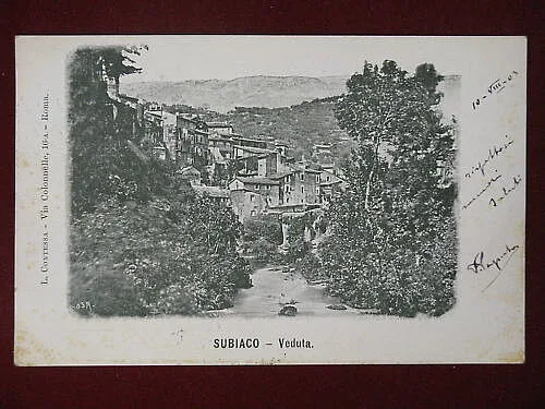SUBIACO PANORAMA “900 VIAGGIATA #6420