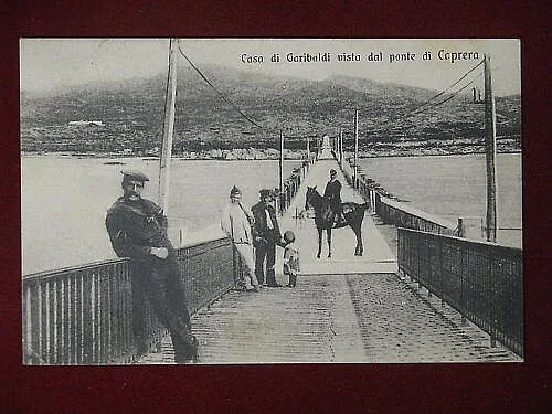 PONTE DI CAPRERA CASA GARIBALDI ANNI 10 VIAGGIATA #6462