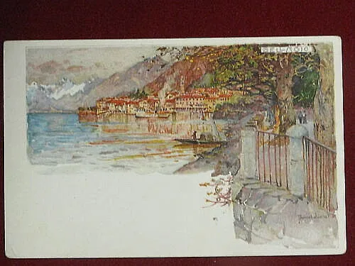 BELLAGIO illustrata Manuel Wielandt no viaggiata anni 10 #3159