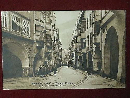 BRESSANONE Via dei Portici viaggiata, anni 20 #3221