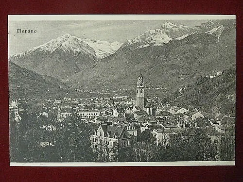 MERANO Panorama anni 30 no viaggiata #3229
