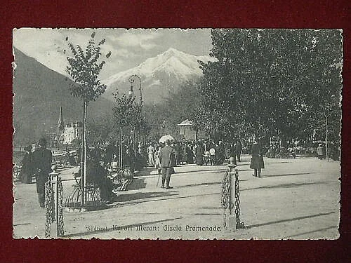 MERANO Sudtirol anni 20 viaggiata #3222