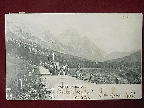 MONTE ANTELAO viaggiata anni 10 bella #3213