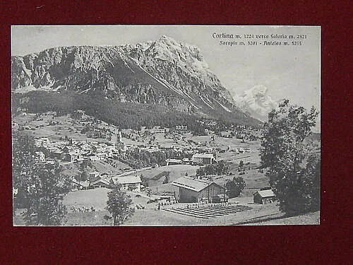 CORTINA – PANORAMA ANNI 30 VIAGGIATA #3644