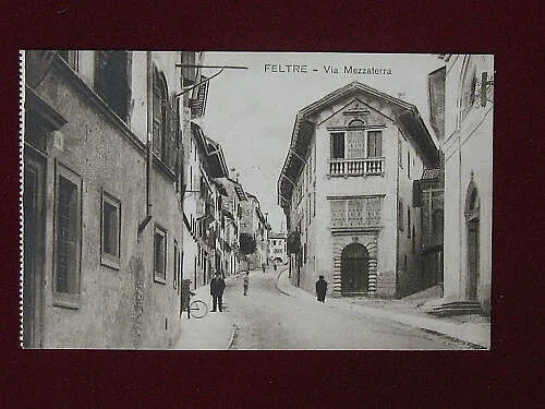 FELTRE – VIA MEZZATERRA NON VIAGGIATA #3647