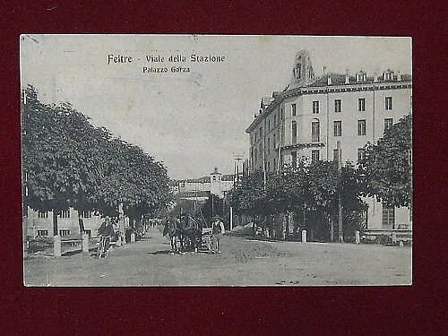 FELTRE VIALE STAZIONE ANNI 10 VIAGGIATA #3648