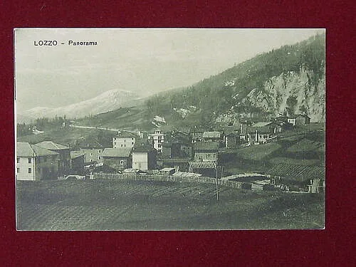 LOZZO (BL) PANORAMA NON VIAGGIATA #3678
