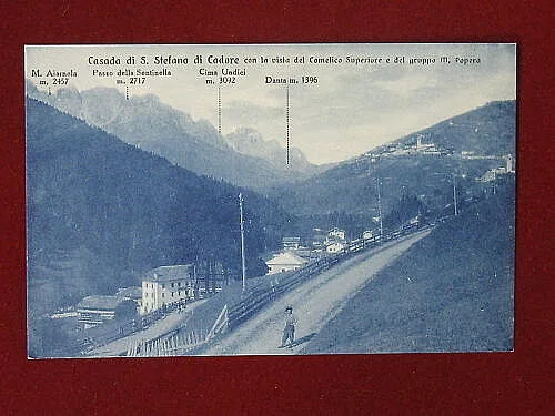 CASADA DI SANTO STEFANO DI CADORE (BL) NON VIAGGIATA #3672