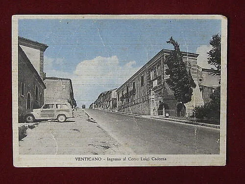 VENTICANO INGRESSO AL CORSO L. CADORNA VIAGGIATA #3725