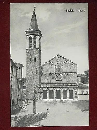 SPOLETO Duomo no viaggiata, anni 10 #3308
