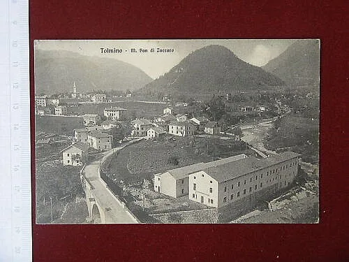 TOLMINO Monte Pan di Zuccaro viaggiata, anni 30 #3877