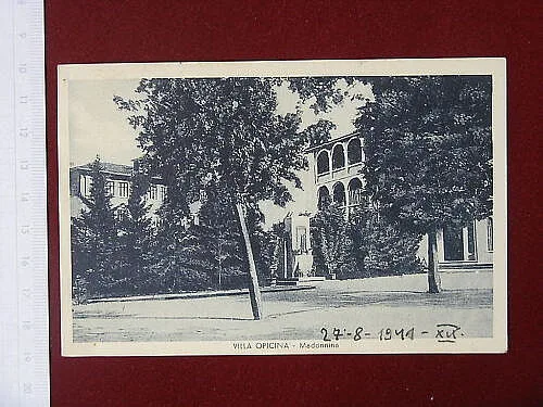 VILLA OPICINA Madonnina viaggiata anni 30 #3896