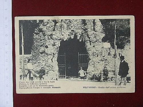 VOLTAGGIO Grotta acqua sulfurea no viaggiata anni 20 #3953