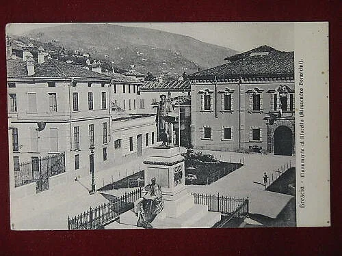 BRESCIA MONUMENTO AL MORETTO ANNI 20 VIAGGIATA #4337