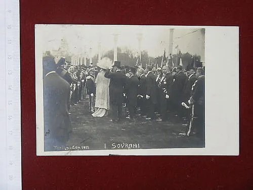 TORINO I Reali 1911 Esposizione viaggiata #4235