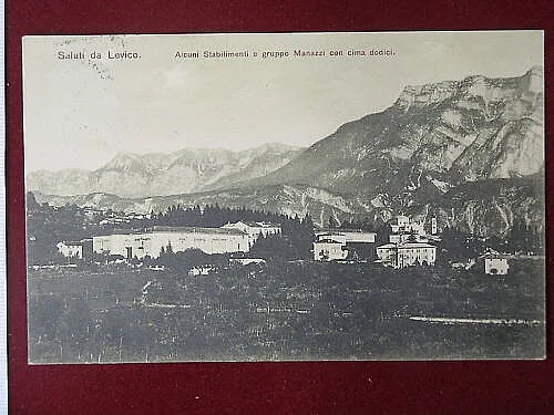 LEVICO Valsugana alcuni stabilimenti viaggiata anni 10 #4443