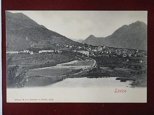 LEVICO Valsugana Veduta no viaggiata, “900 #4442