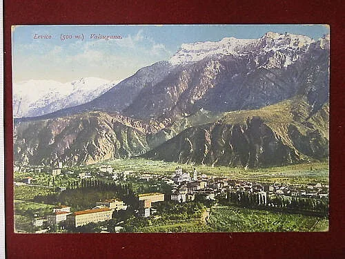 LEVICO Valsugana Veduta no viaggiata, anni 10 #4439