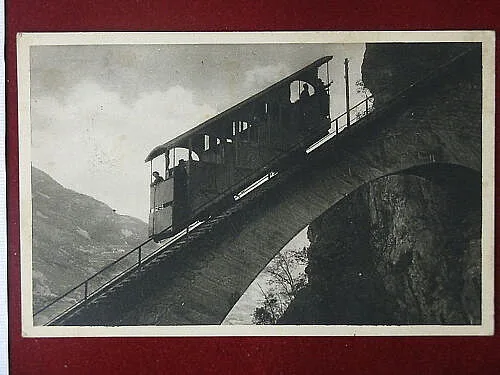 BOLZANO Funicolare Virgolo viaggiata, anni 20 #4590