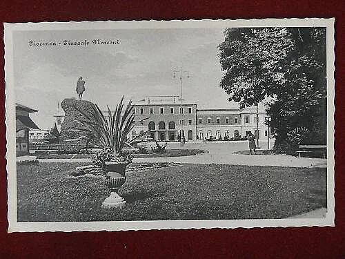 PIACENZA PIAZZALE MARCONI NON VIAGGIATA #5085